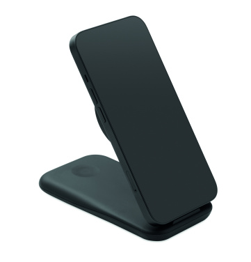 Лого трейд pекламные cувениры фото: 3 in 1 wireless charger 15W